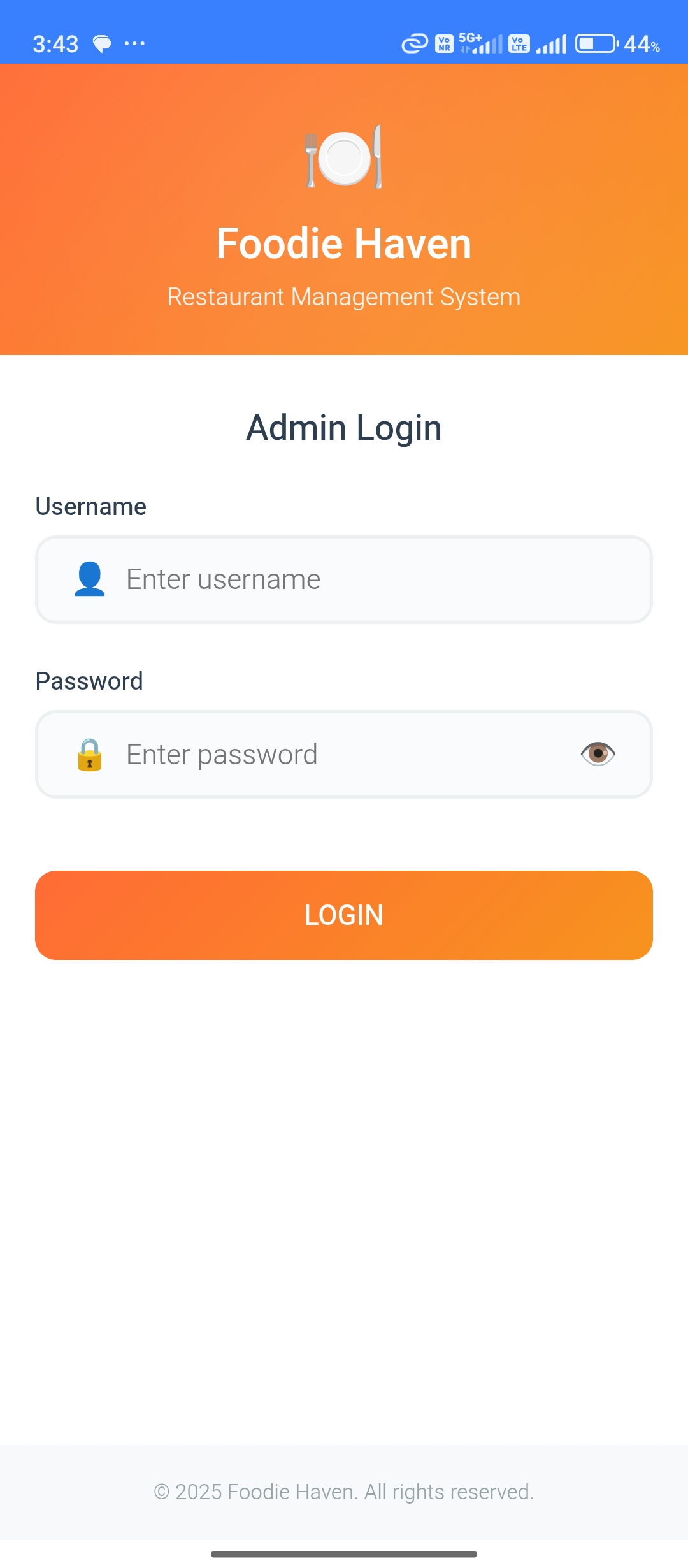 Admin Dashboard